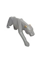 DECORATIVO LEOPARDO GRIS