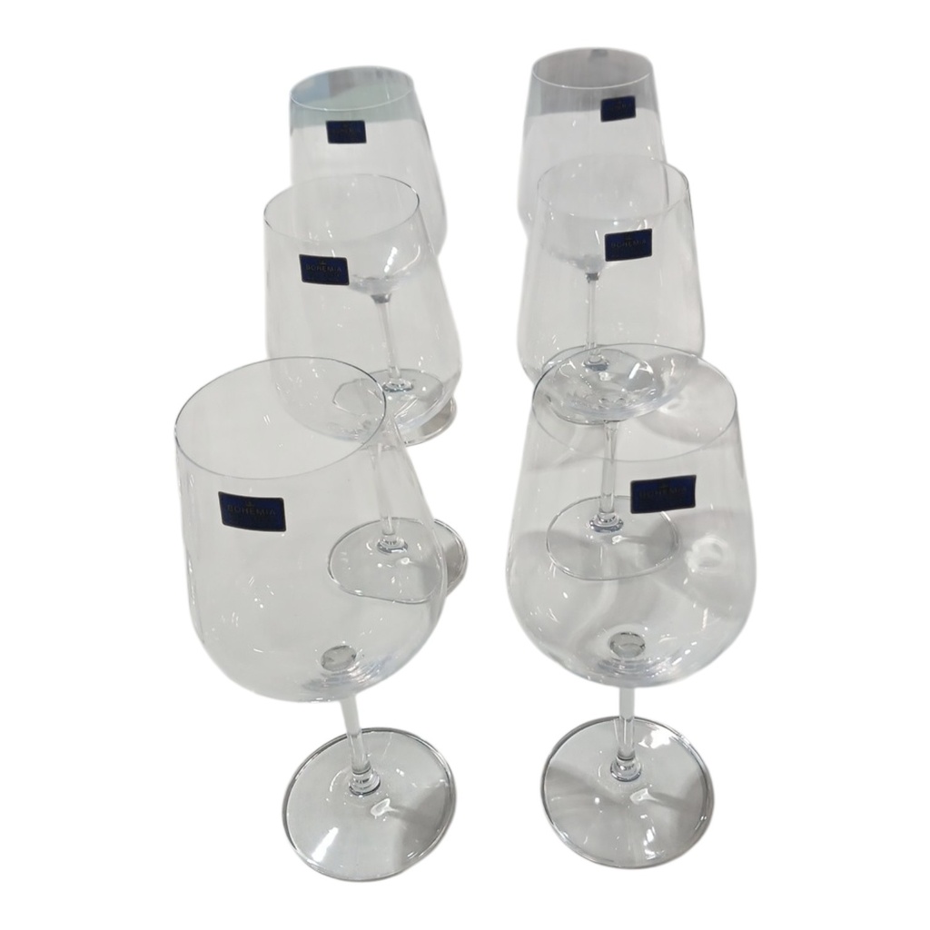 SET DE COPAS TORI DE CRISTAL 23 PIEZAS