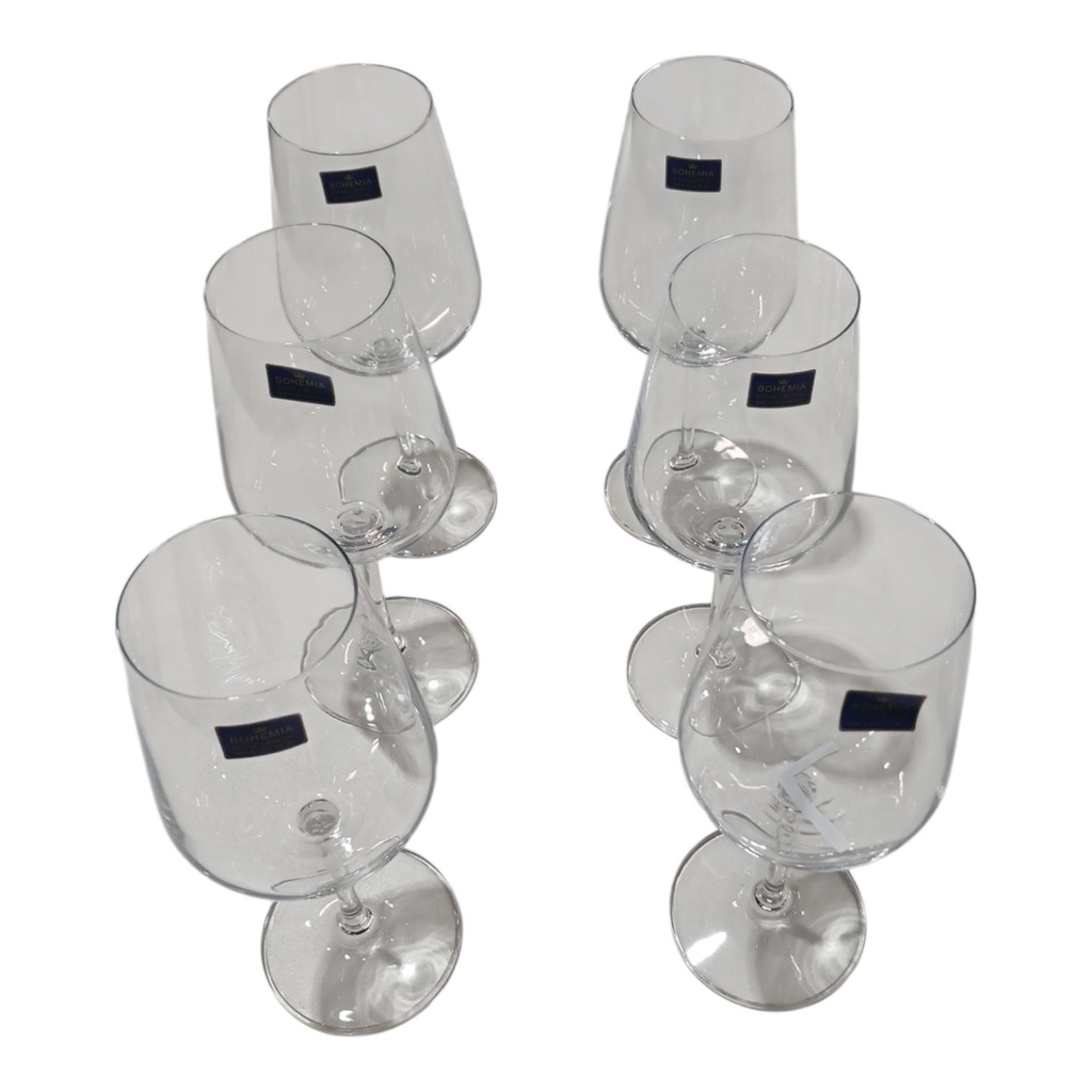 SET DE COPAS TORI DE CRISTAL 23 PIEZAS