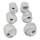 SET DE COPAS TORI DE CRISTAL 23 PIEZAS