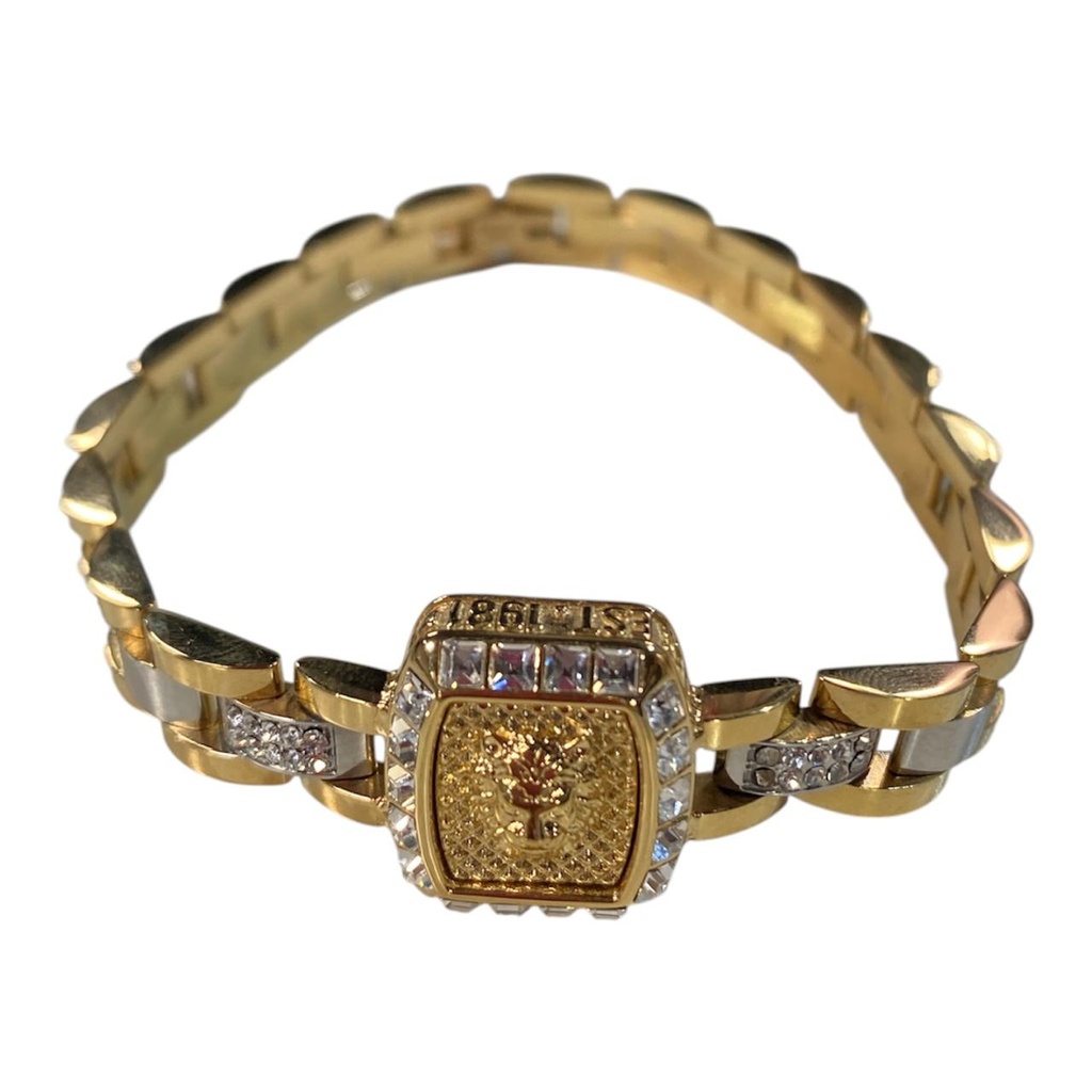 BRAZALETE GUESS DORADO JUMB050