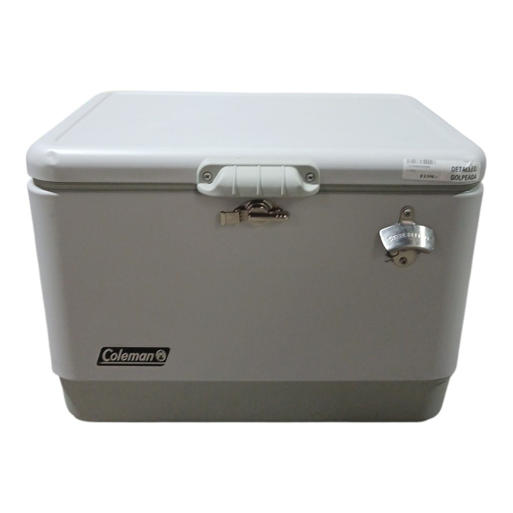 HIELERA COLEMAN UNITALLA GRIS ACERO 