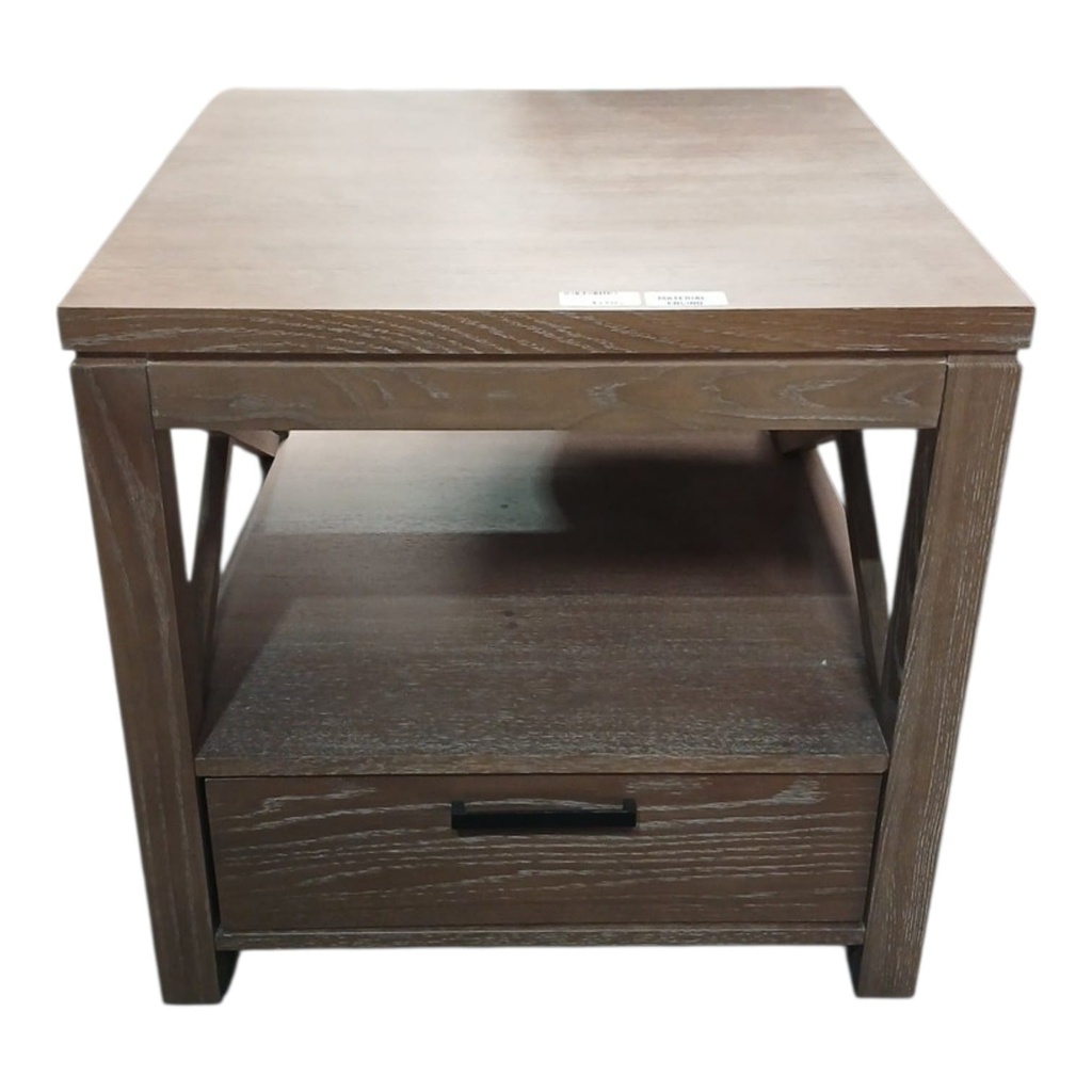 MESA LATERAL BRUNELLO MADERA BEIGE 