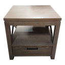 MESA LATERAL BRUNELLO MADERA BEIGE 