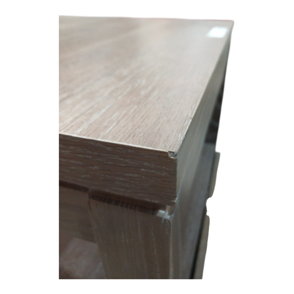 MESA LATERAL BRUNELLO MADERA BEIGE 