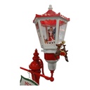 FARO DOBLE CON LUZ ROJO BLANCO 