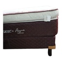 JUEGO BOX + COLCHON RESTONIC MAT VINO