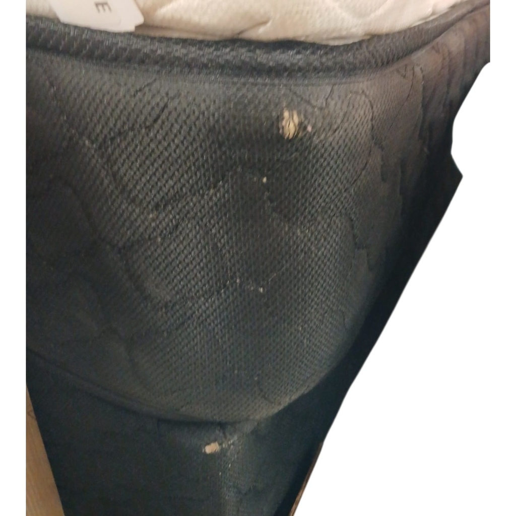 JUEGO BOX + COLCHON RESTON, MAT, NEGRO