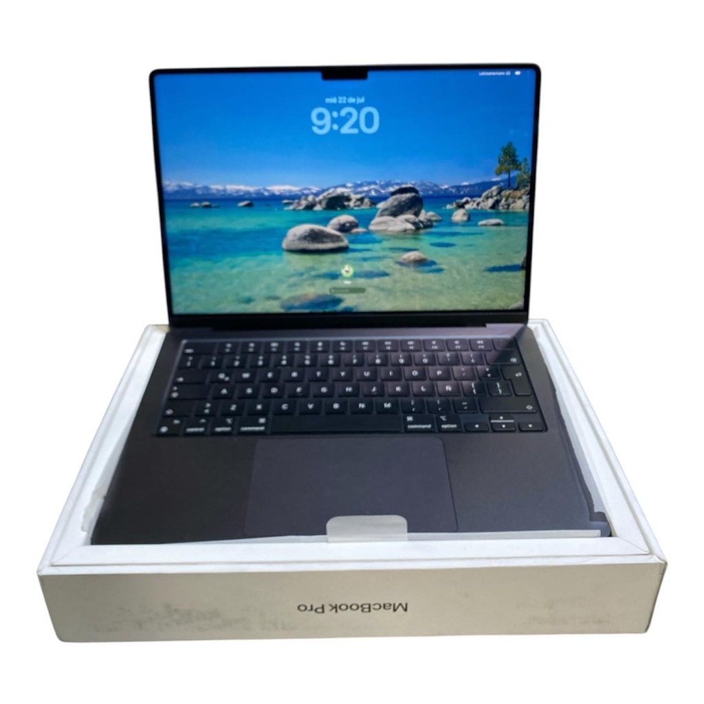 MacBookPro 14" M3Pro 18GB 512GB SSD Negro