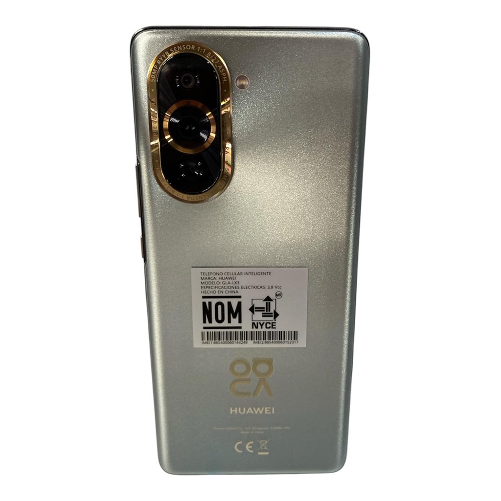 HUAWEI NOVA 10 PRO 8+256 GB PLATA
