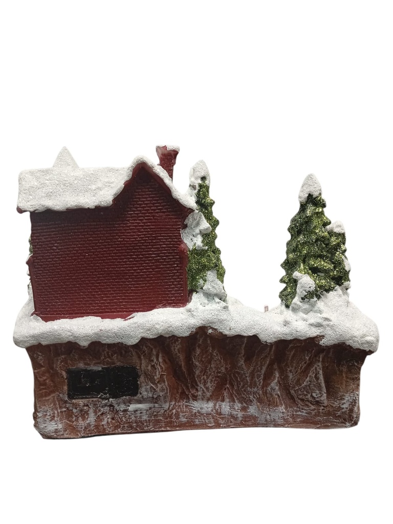 VILLA CASITAS CON ARBOL Y TREN 