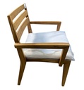 SILLA C/BRAZO PANAMA MADERA CAFÉ