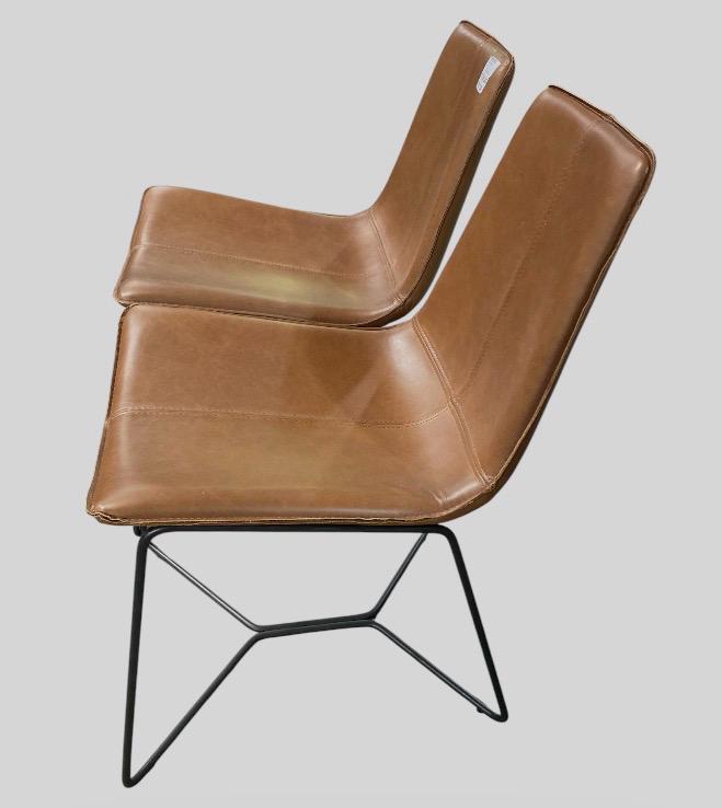 SET 2 SILLAS COMEDOR SLOPE CAFÉ