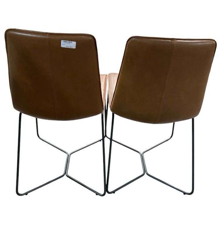 SET 2 SILLAS COMEDOR SLOPE CAFÉ