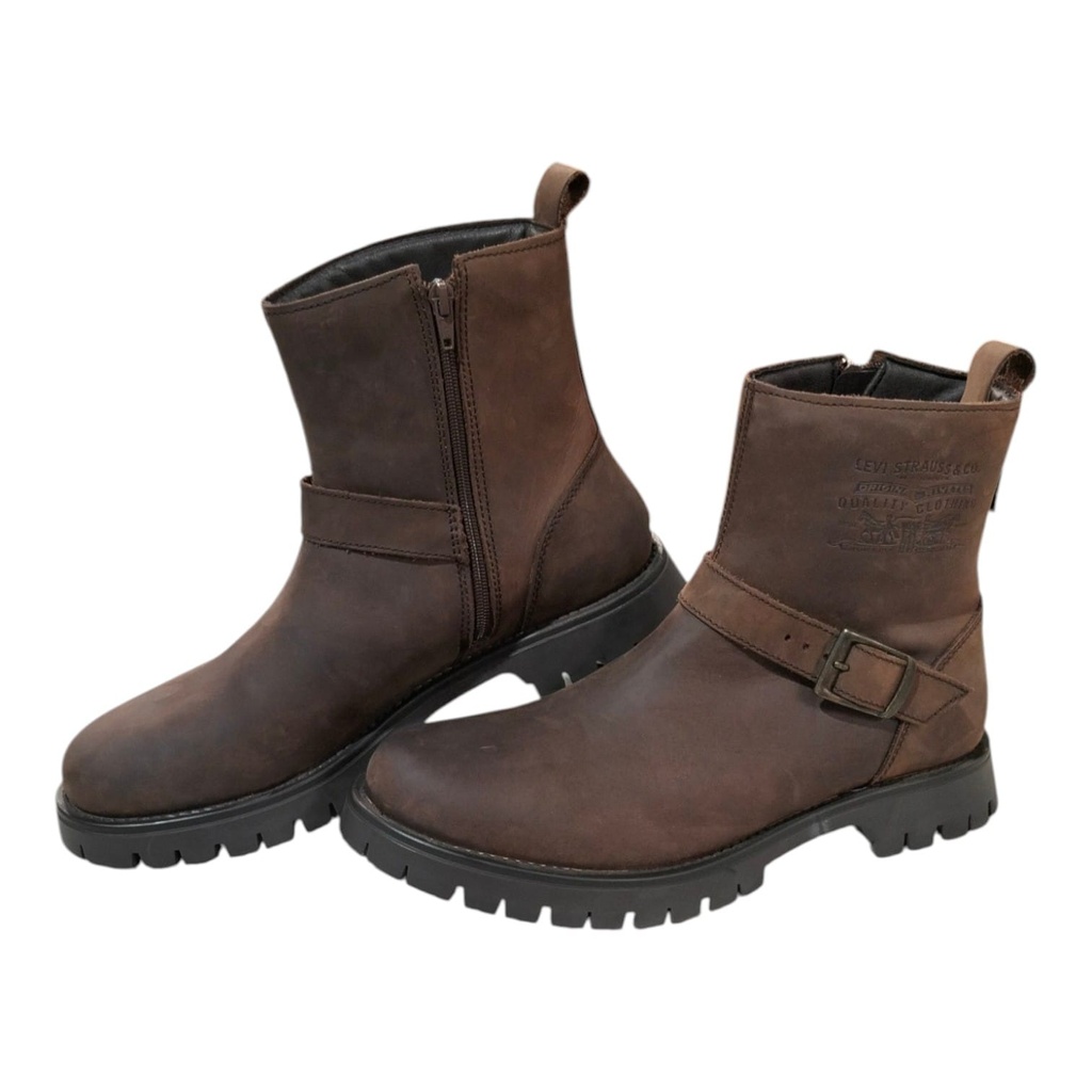 BOTA HEAVY MOTO PIEL