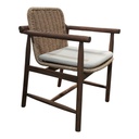 SILLA KAMARI C/ BRAZOS MADERA