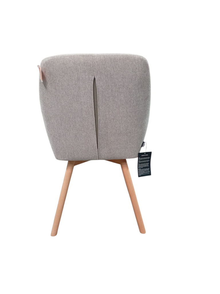 SILLA TAHITI TELA GRIS
