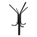 PERCHERO PIE ENZO METAL 8 G NEGRO