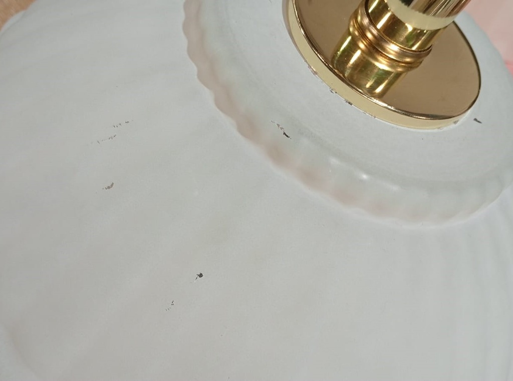 LAMP MESA TAUARANGA VIDRIO BLANCO