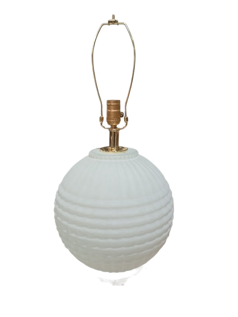 LAMP MESA TAUARANGA VIDRIO BLANCO