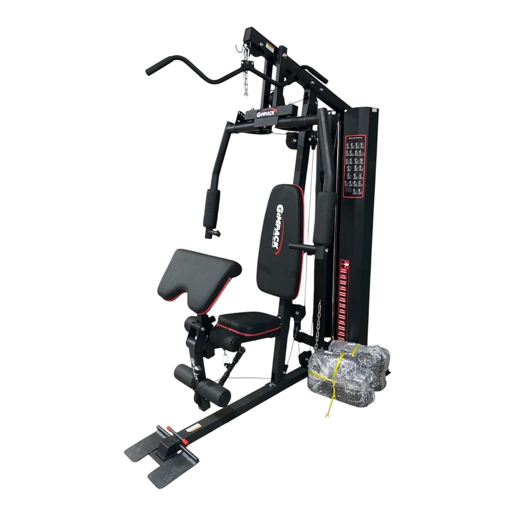 ESTACION GIMNASIO GIMPACK NEGRO 