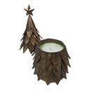 VELA EN FORMA DE ARBOL LATON 
