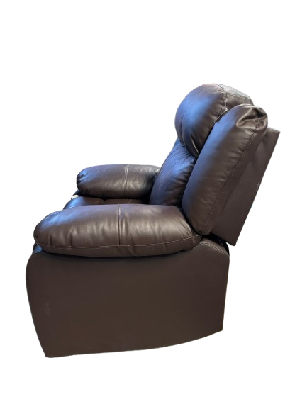 RECLINABLE DELFOS VINIL CAFÉ -L