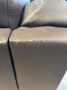 RECLINABLE DELFOS VINIL CAFÉ -L