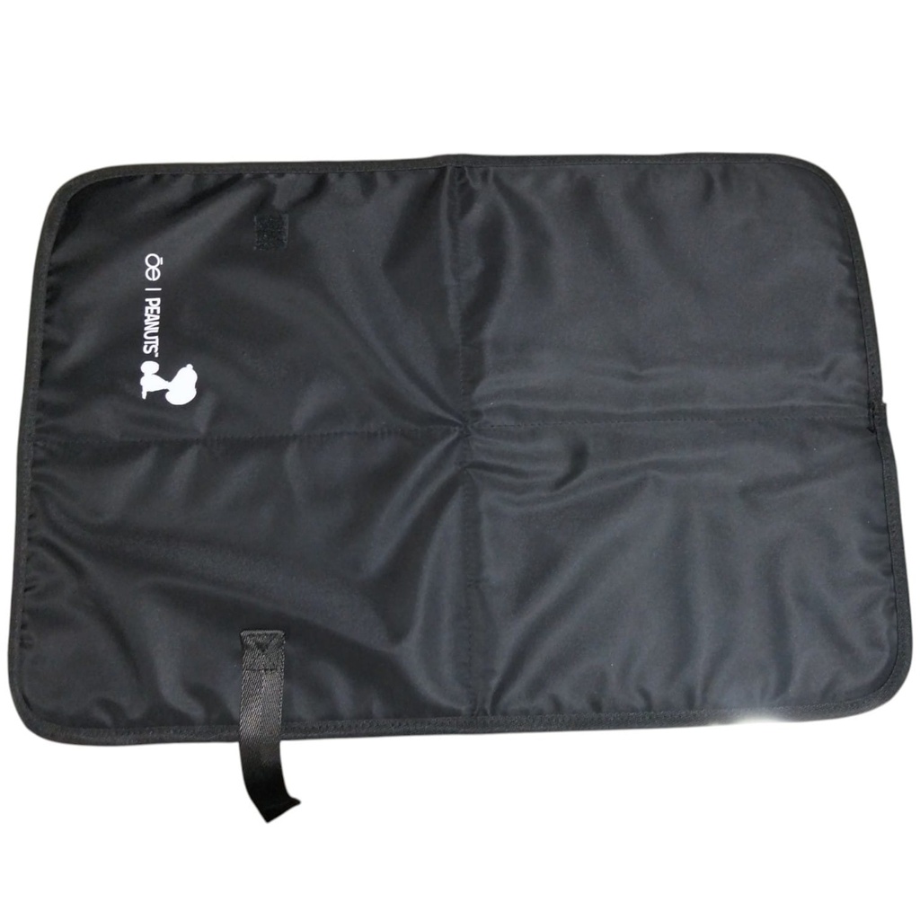 PAÑALERA TOTE PEANUTS NEGRA