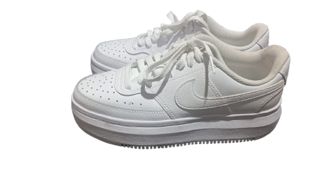 TENIS NIKE DE PLATAFORMA BLANCOS