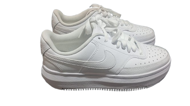 TENIS NIKE DE PLATAFORMA BLANCOS