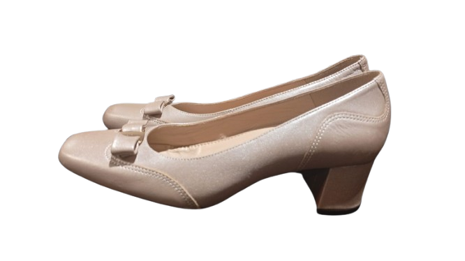 ZAPATILLA CON MOÑO 