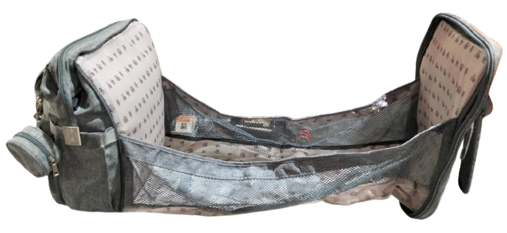 PAÑALERA BACKPACK GRIS