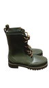 BOTA VERDE DE LLUVIA TIPO MILITAR