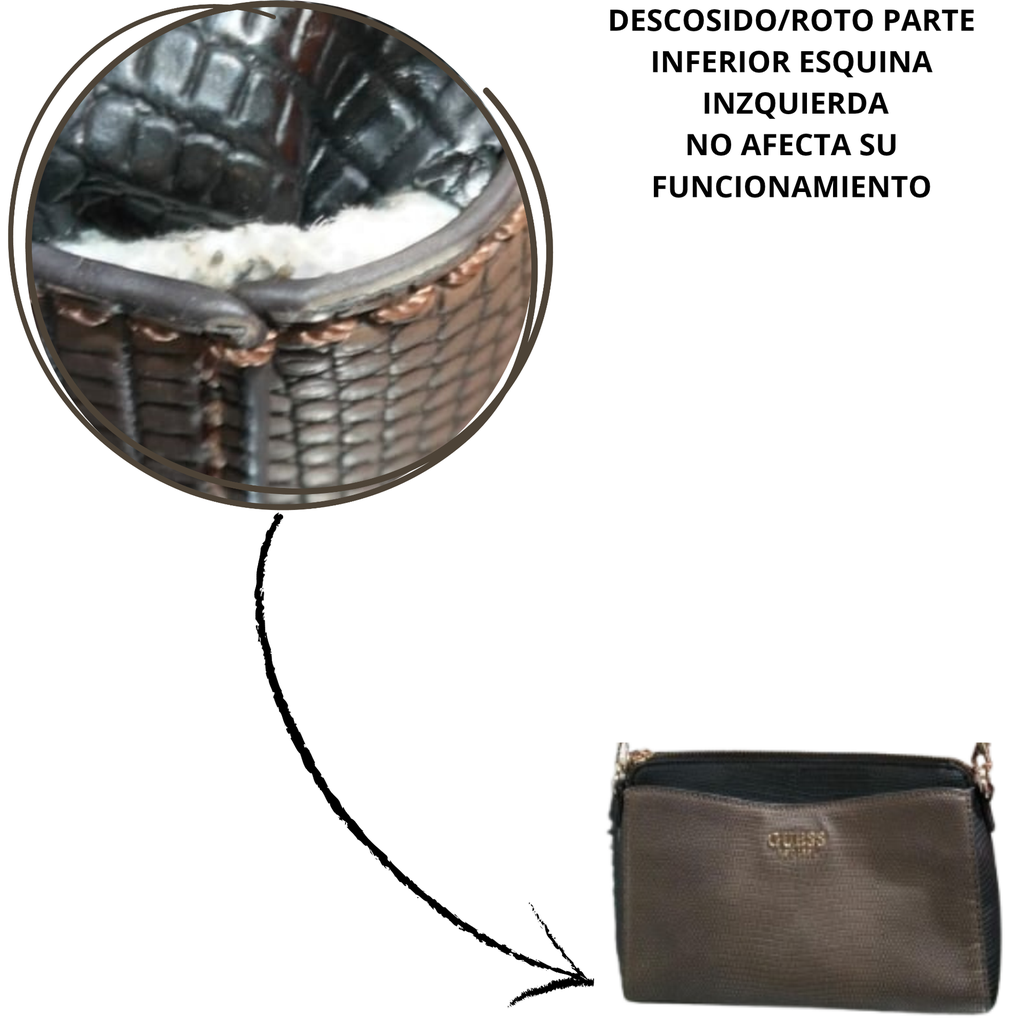 BOLSA GUESS CAFE