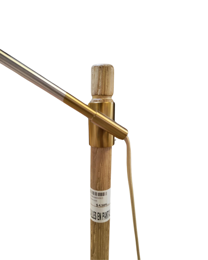 LÁMPARA DE PISO EOS 64" DORADO