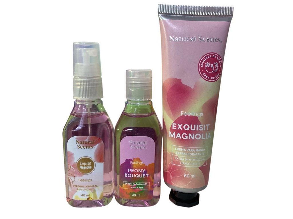 BOTE Y COSMETIQUERA NATURAL SCENTS