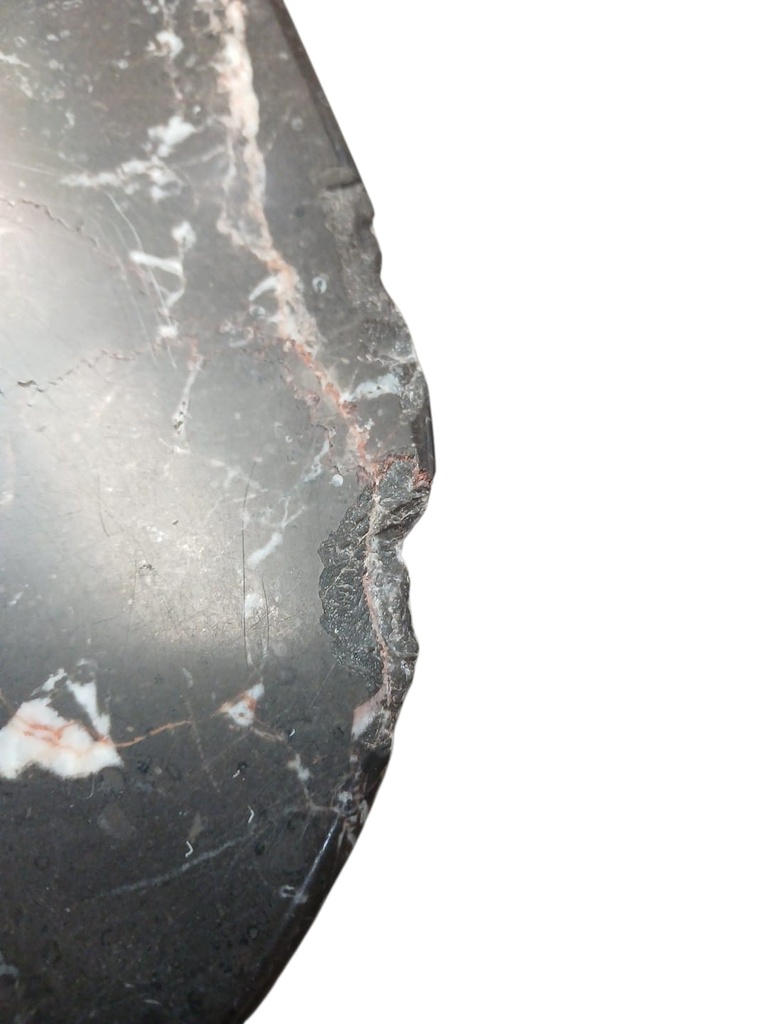 MESA DE MARMOL CON ESTUCTURA DE METAL 90 cm x 108 cm x 180 cm