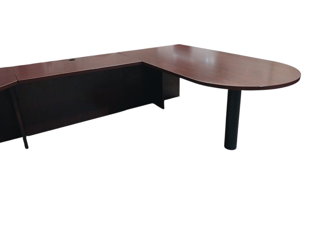 CENTRO DE TRABAJO CON CREDENZA VINO