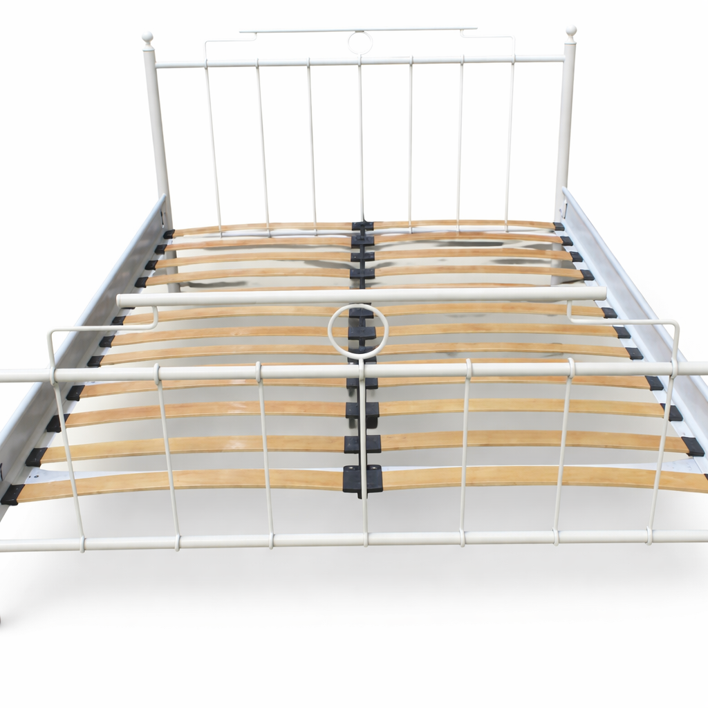 BASE PARA CAMA METAL BLANCA