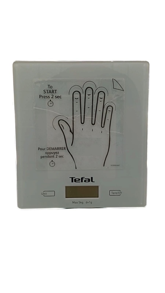 BASCULA DE COCINA TEFAL 