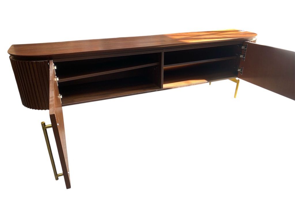 MUEBLE DE TV MDF CAFÉ