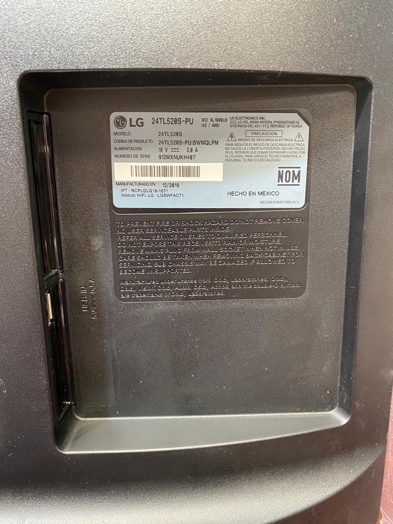 TV MONITOR 24" SMART