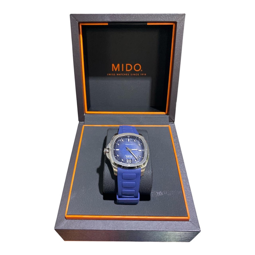 RELOJ FINO MIDO AZUL M049526A