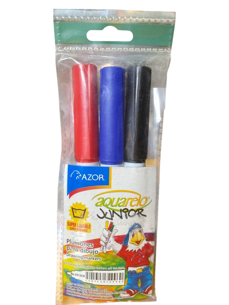 PLUMONES ACUARELO JUNIOR 