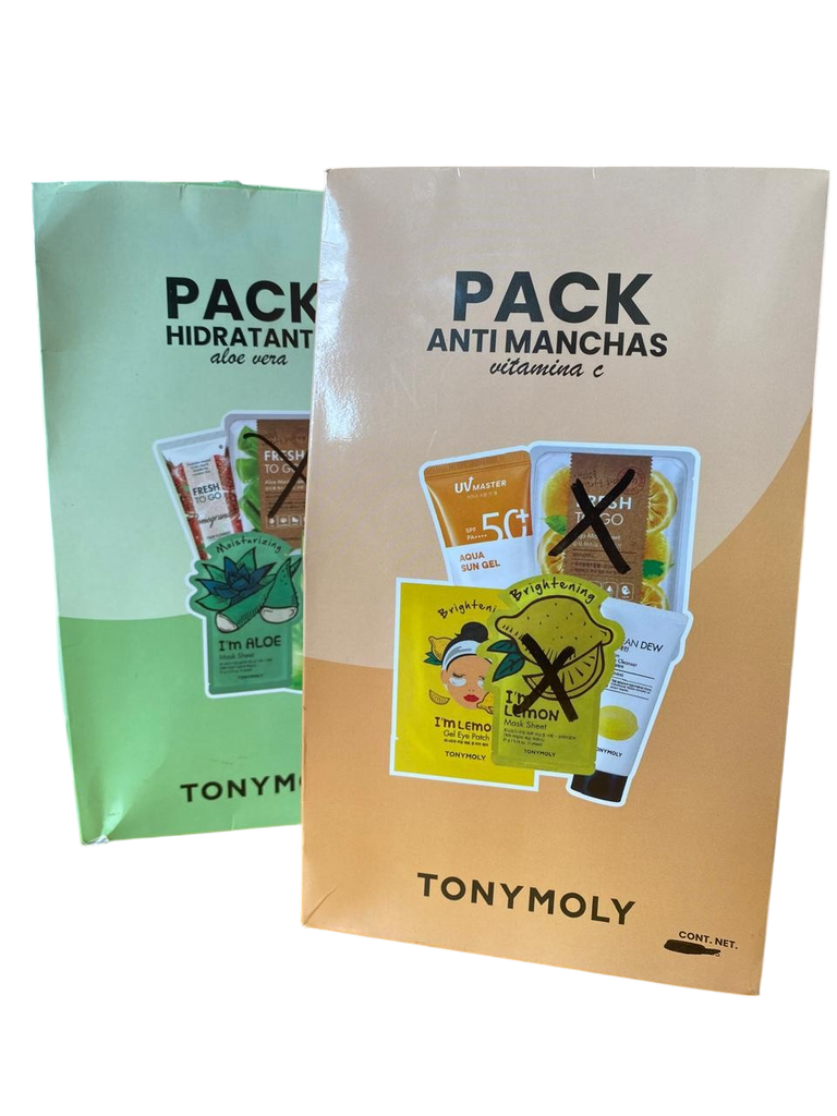 PACK TONYMOLY ANTIMANCHAS/HIDRATANTE