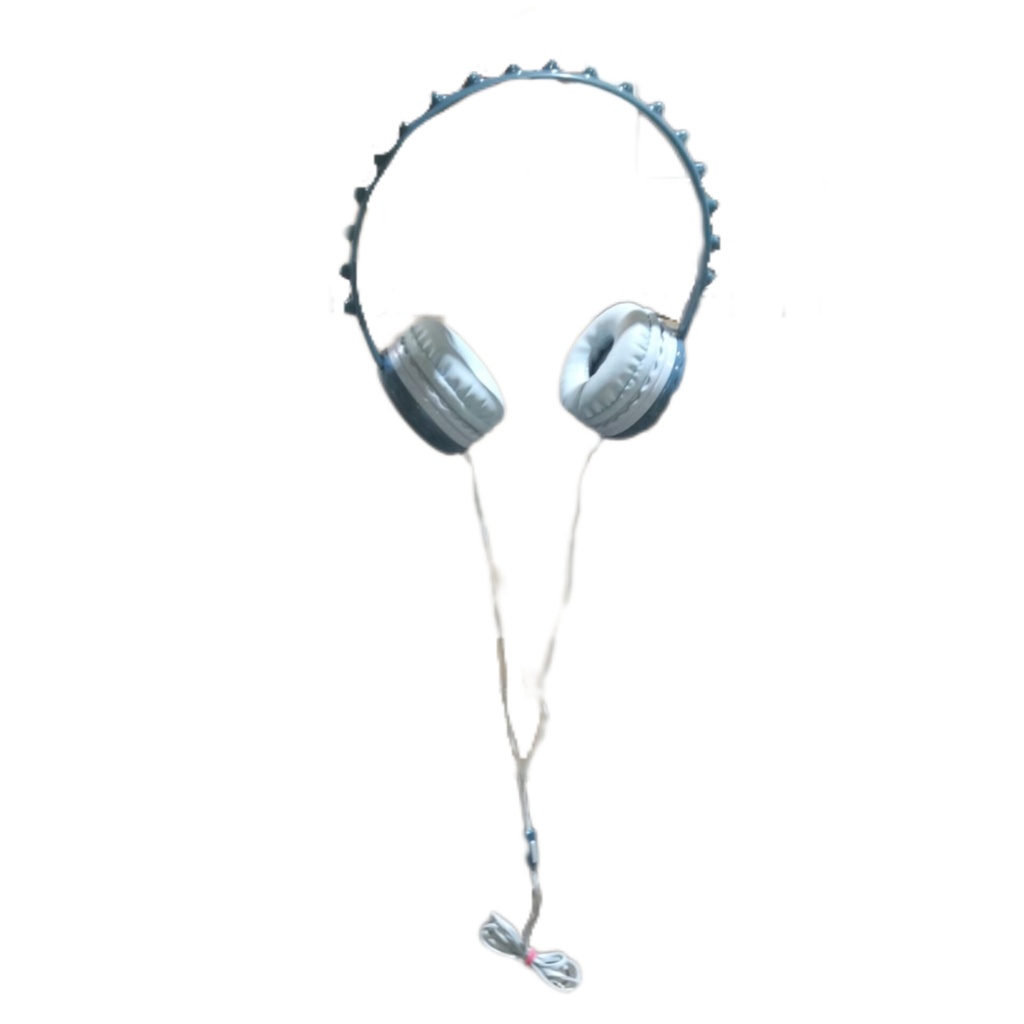 AUDIFONOS DIADEMA DINOSAURIO AZUL