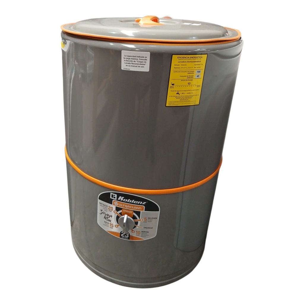 LAVADORA KOBLENZ LR-2313P ZORAYA MAX