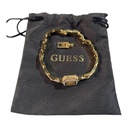 BRAZALETE GUESS DORADO JUMB050