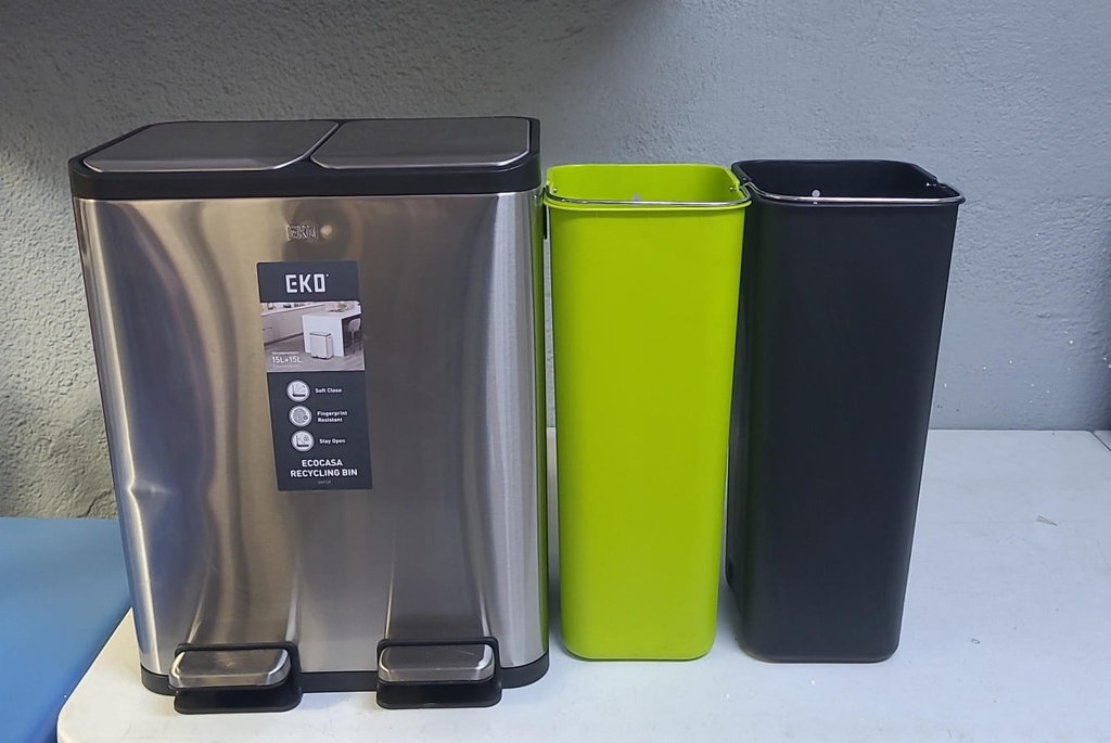 BOTE DE BASURA ECOCASA 15L Y 15L 